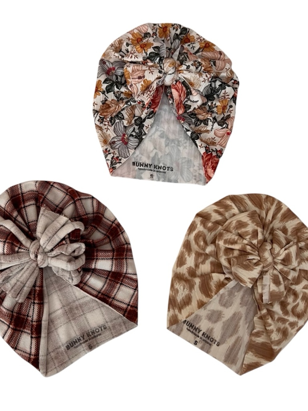 Bunny Knots headwrap bundle - Picture 2 of 9
